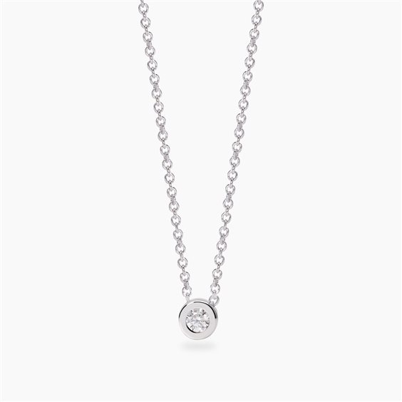 Collana Mabina Donna MY DIAMOND in Argento Diamante Lab Grown 0.08 Ct 553807 - 553807
